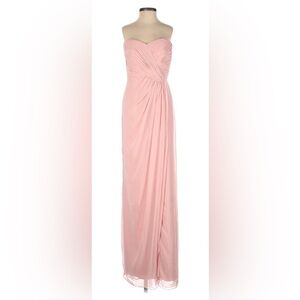 Formal light pink maxi dress- like new!